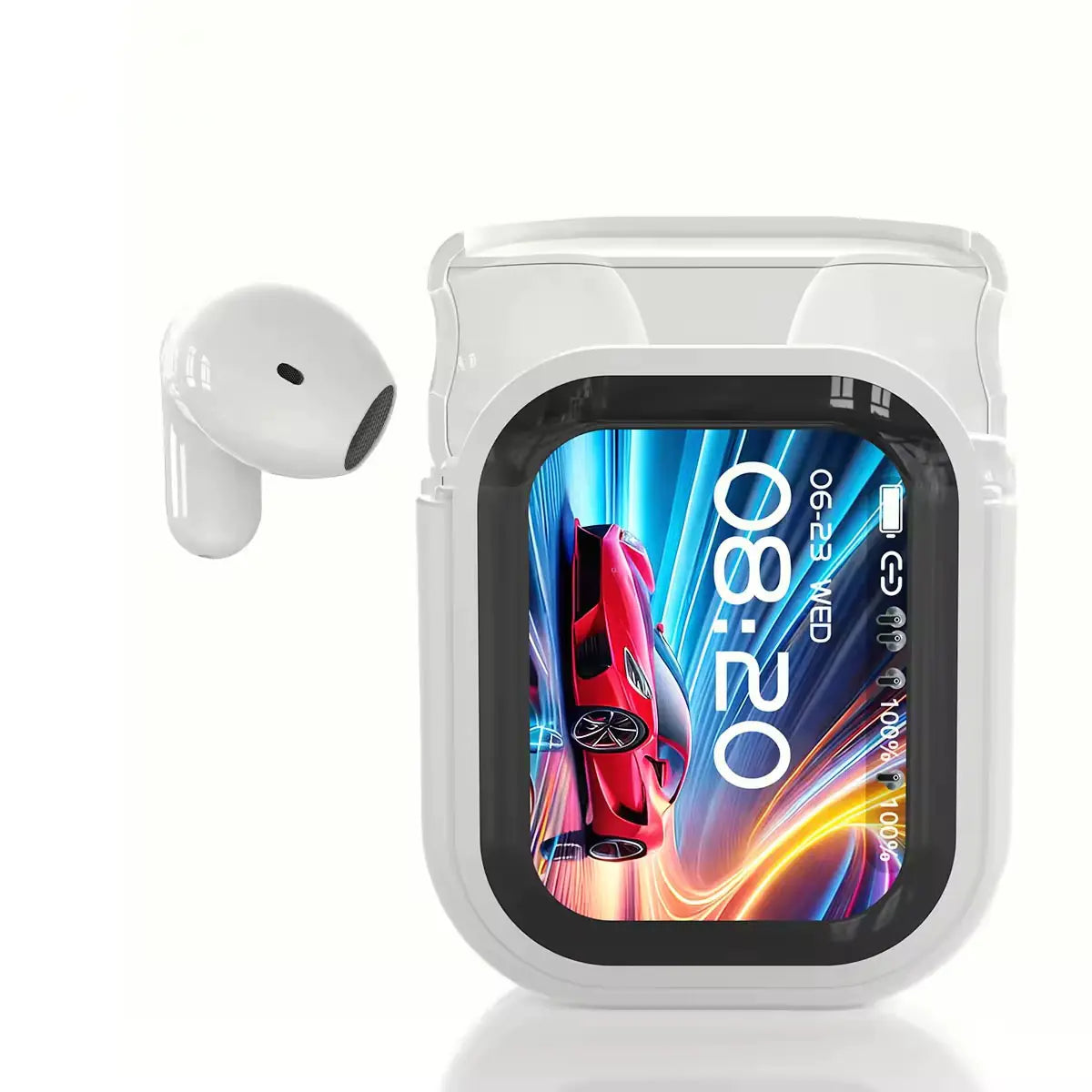 20-inch HD TFT Touch Screen Lanyard Headset