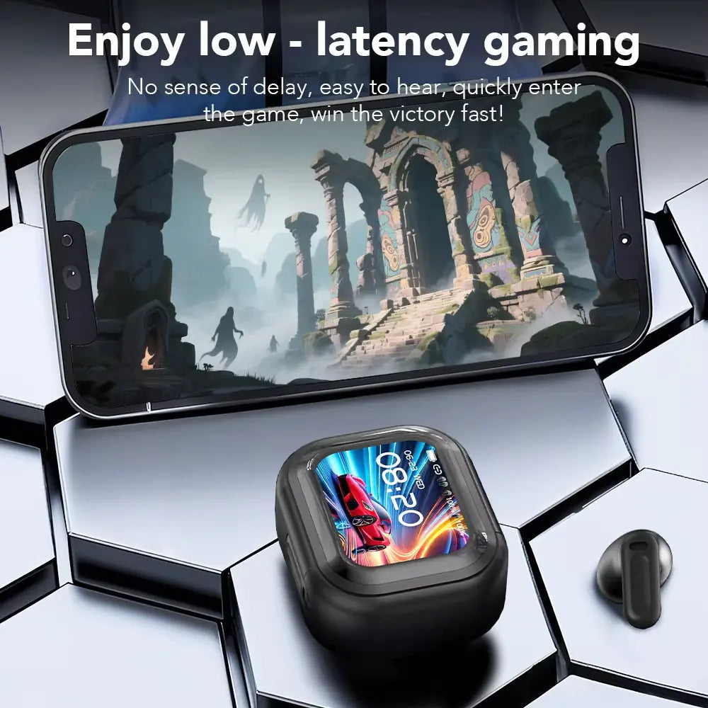 20-inch HD TFT Touch Screen Lanyard Headset